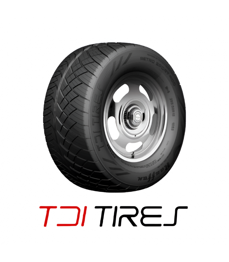 Llanta  295/50R15 105S TDI TIRES RAUFFAN RETRO SPORT 900
