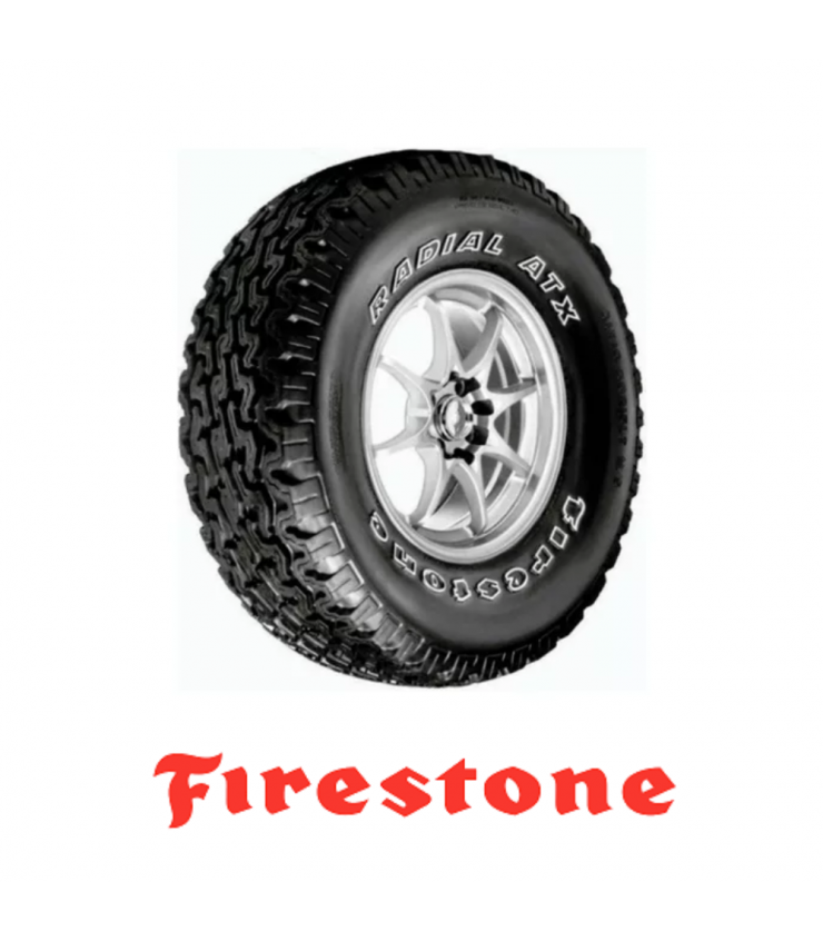 Llanta 31X10.50R15 FIRESTONE RADIAL ATX 109Q